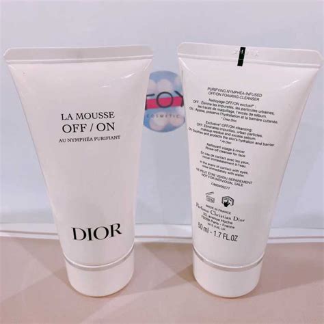 Review: Dior La Mousse Off/On Foaming Cleanser .